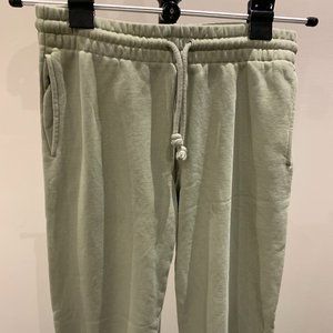TNA Cozy AF Sage Green Joggers (part of matching set)